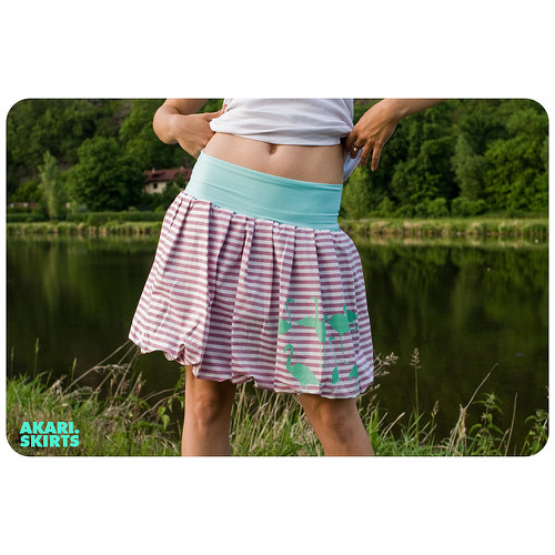 Flamingo stripes baloon — foto 1