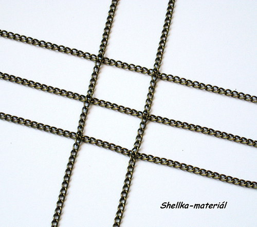 478.Řetízek/ 3,7x2mm/ 1m — foto 1
