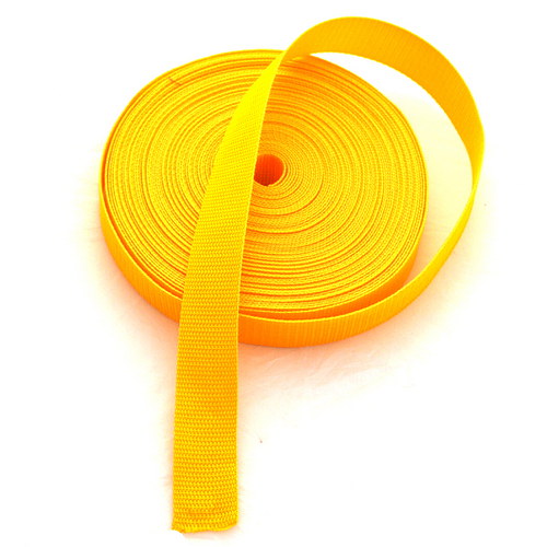 Popruh POP 2,5 cm - žlutá