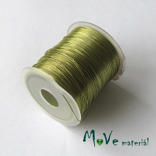 Drátek 0,3mm, návin 10m khaki — foto 1