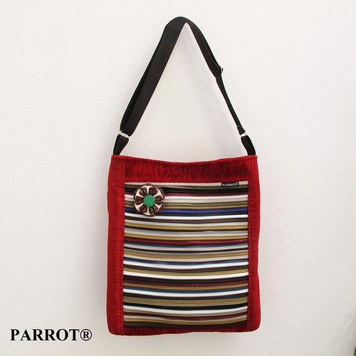 Zig Zag Bag - Red Parrot® — foto 1