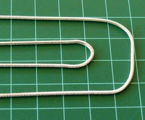 Řetízek hadí, 1 mm