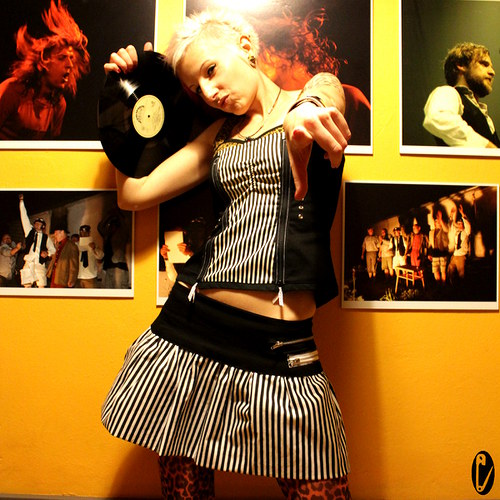 °Ballónga° Stripy (sukýnka vel. L) — foto 1