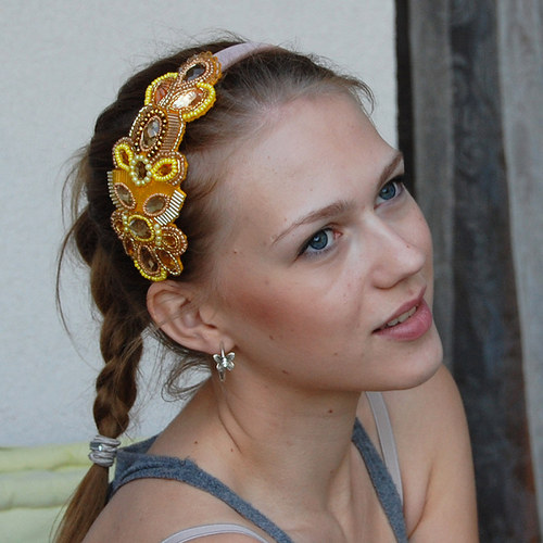 Sluneční paprsky ... čelenka — foto 1