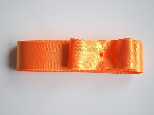 Stuha saténová oranžová