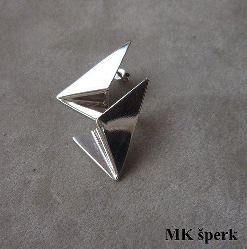 Minimalistické náušnice — foto 1