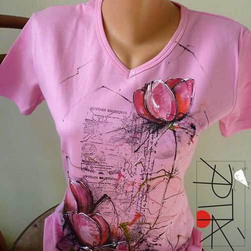 Triko "tuliPÁNY", XL — foto 1