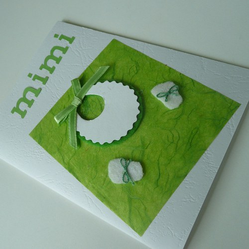 Přání pro miminko zelené — foto 1