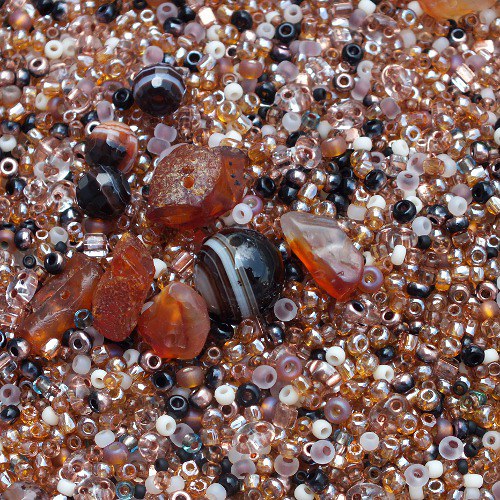 Freeform Mix č. 2 - Amber Agate — foto 1
