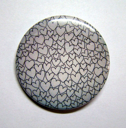 SRDCOVKA - placka - button - 44 mm