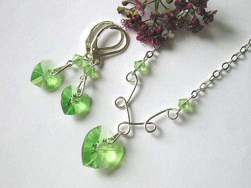 Swarovski sada Peridot — foto 1