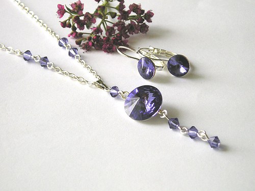 Swarovski sada Rivoli Tanzanite — foto 1