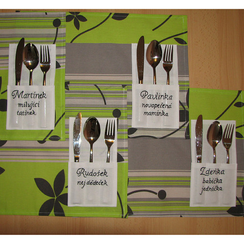 Netradiční prostírání - NA PŘÁNÍ — foto 1