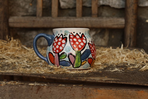 Tečkovaný tulipán...0,4l — foto 1