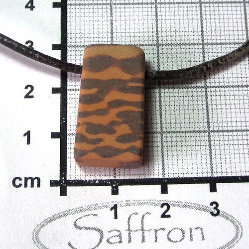 Zebra stone Austrálie, vrtaný č.6 — foto 1