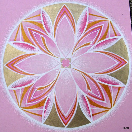MANDALA ROZKVĚTU 4. čakra — foto 1