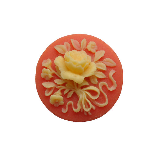 Cameo Ivory Rose 30 mm 1ks