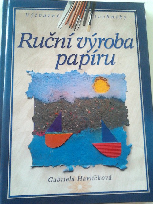 Kniha-Ruční výroba papíru — foto 1