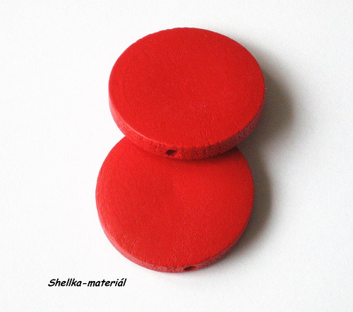 860.Dřevěný disk/ 30mm/ 2 kusy — foto 1