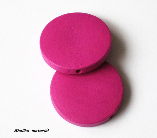 861.Dřevěný disk/ 30mm/ 2 kusy — foto 1
