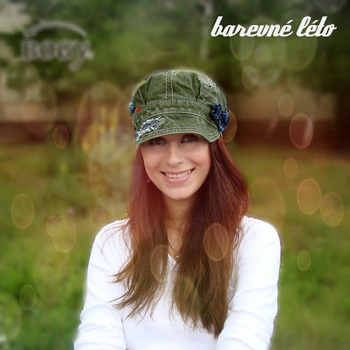Dámská záplatová bekovka z khaki plátna — foto 1