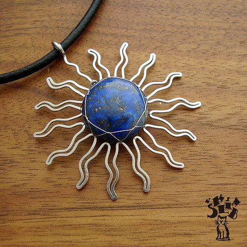 Sluníčko lapis lazuli — foto 1