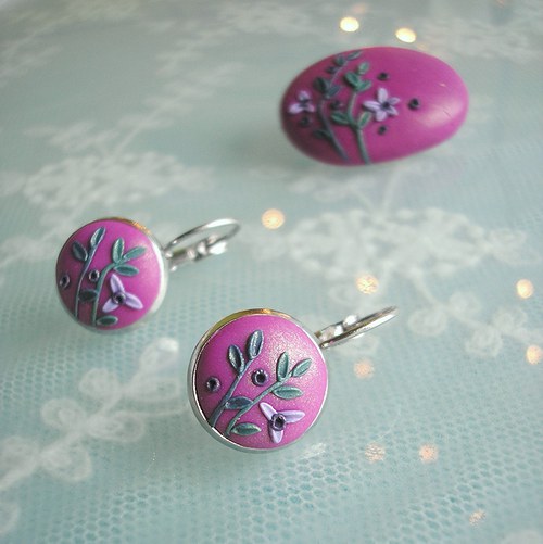 Sada Flower Button - Myrtillus — foto 1