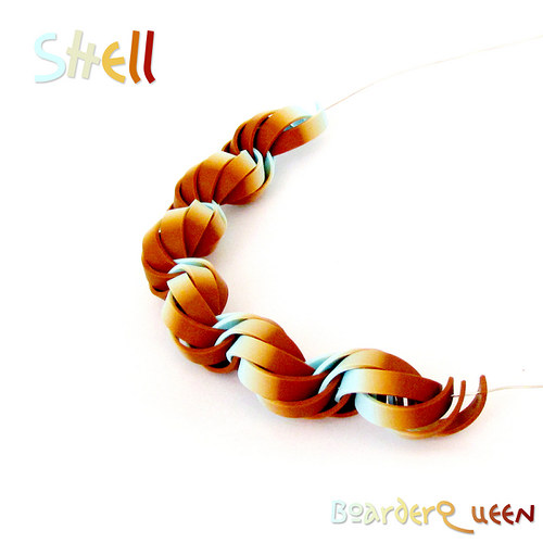 Aqua & Caramel Shell — foto 1