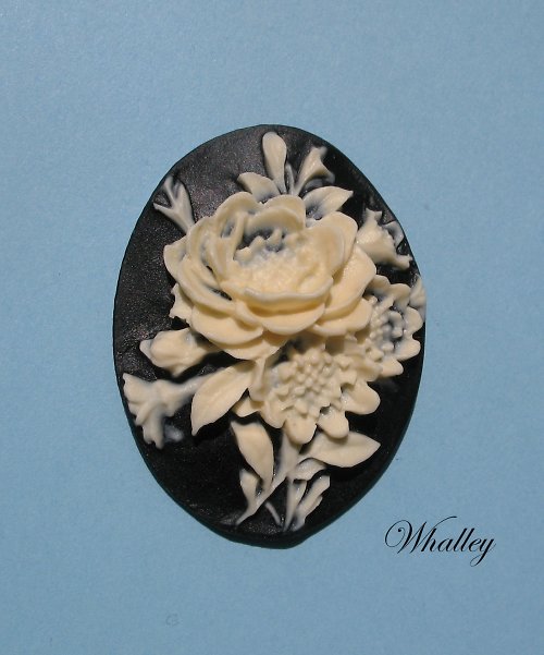 Cameo Flower 40x30 mm 1ks
