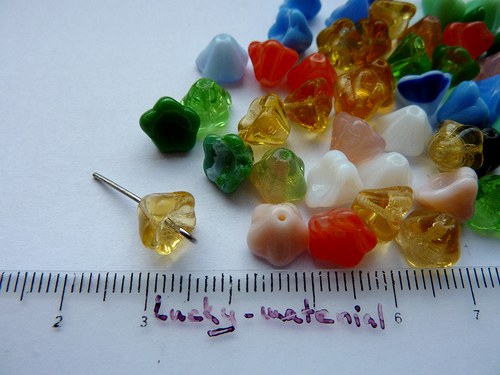 Kytičky mix 6x8 mm ..... 40 ks — foto 1