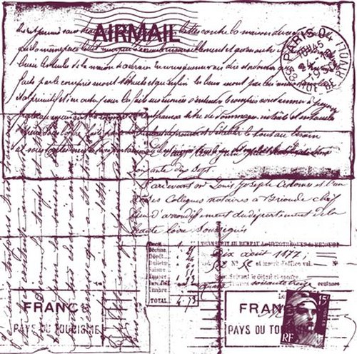 Maxistamp-razítko na pěně 12x12cm Psaní — foto 1