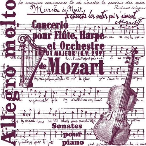 Maxistamp-razítko na pěně 12x12cm Mozart