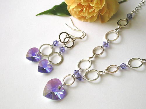 Swarovski sada Tanzanite AB.. — foto 1