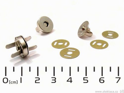 Zapínání magnet Ø18mm-3ks