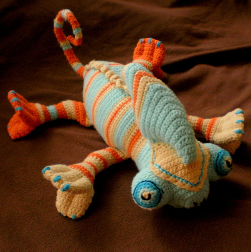 Chamík Osvald Proužkatý-veeeliký-72cm — foto 1
