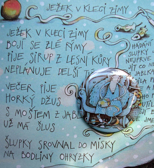 Paní Ježková... magnet VELKÝ