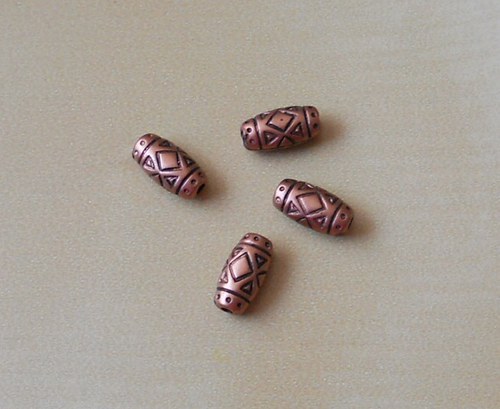 Plastový ozdobný komponent 10x5mm - 10ks — foto 1