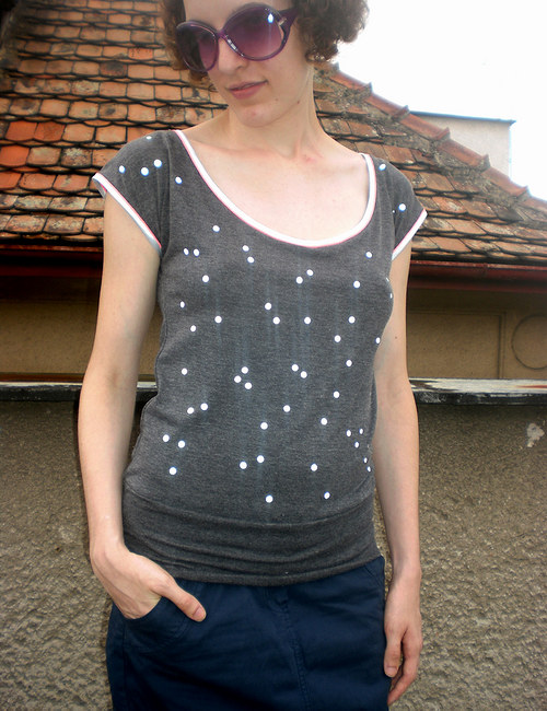 Šedé s reflexnými bodkami (S-M) — foto 1