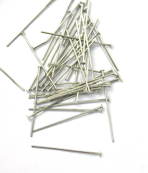 Ketlovací nýtky 10g/50g/100g platina 35mm