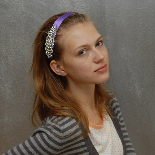 Violet dream ... čelenka — foto 1