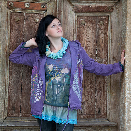 Mikina s potiskem - vel. M — foto 1