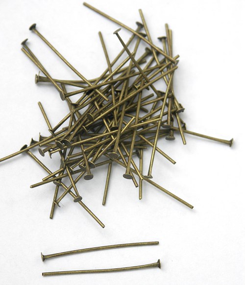 Ketlovací nýtky 10g/50g/100g starobronz