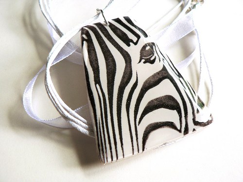 Zebra na krk — foto 1