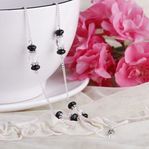 Náhrdelník Crystal-Black — foto 1