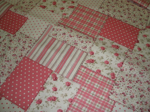 Rezervace patchwork růžová — foto 1