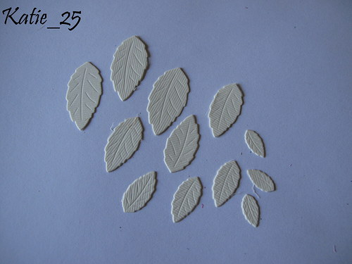 334- sada lístečků krém 12ks — foto 1