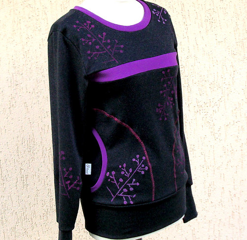 Lilac to gray - mikina — foto 1