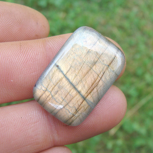 Kabošon Labradorit 27x18mm — foto 1