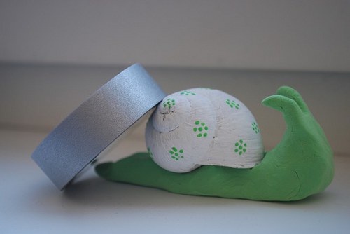WASHI lepící páska - stříbrná — foto 1