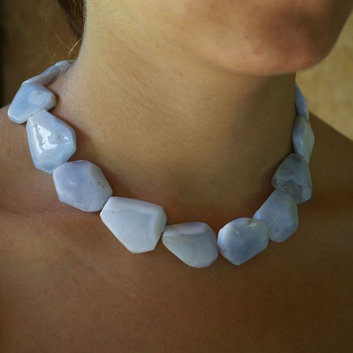 Bleděmodrý chalcedonový sen... — foto 1